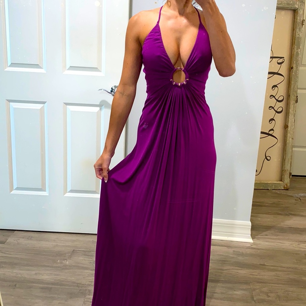 Sky maxi dress